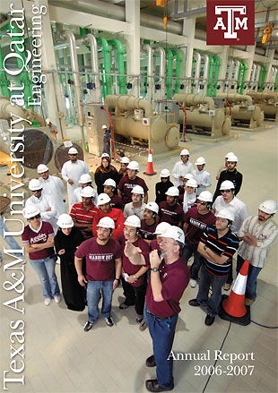 Cover of the Texas A&M University at Qatar 2006-2007 Annual Report